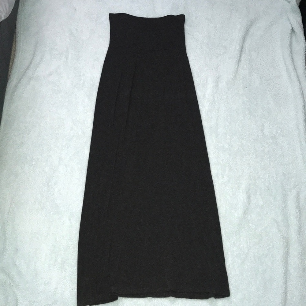 Full Tilt Charcoal Maxi Skirt